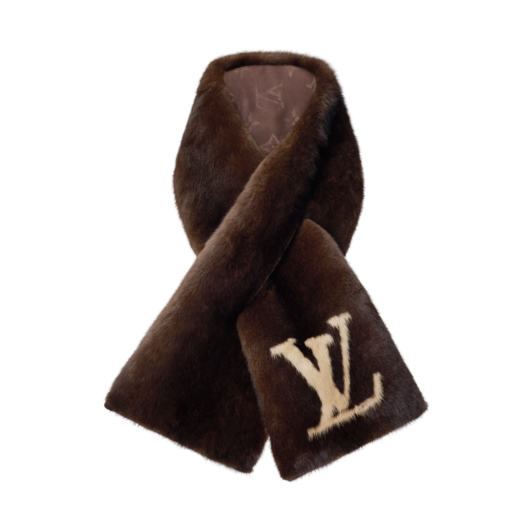 LV Initiales Fur Scarf S00 - Men - Accessories | LOUIS VUITTON ®